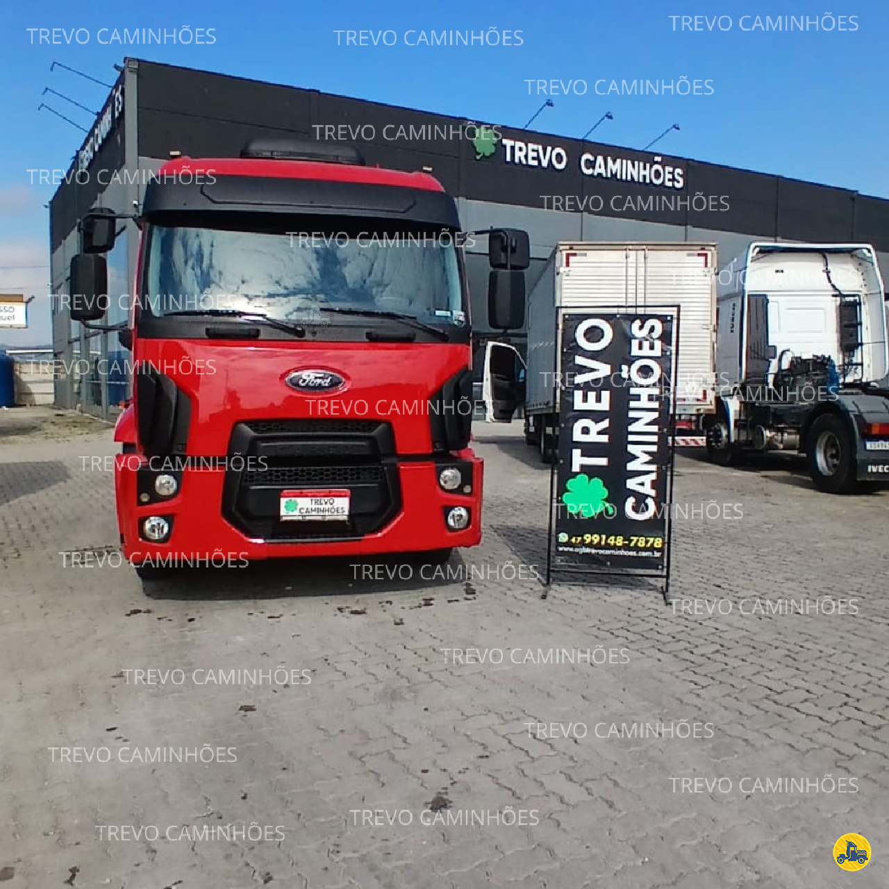 CAMINHAO FORD CARGO 2429 Cavalo Mecânico Cavalo 6x2 Trevo Caminhões - AGB ITAJAI SANTA CATARINA SC